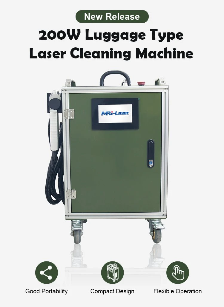 200W luggage-type laser cleaning machine 200W luggage-type laser cleaning machine