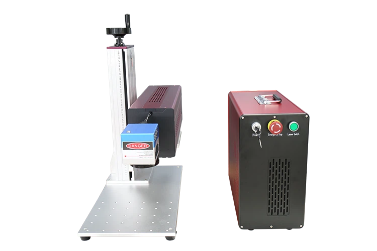 Food Grade Plastics Safe Marking Without Consumption 30 Watts CO2 Laser Marking Machine For Food Packaging