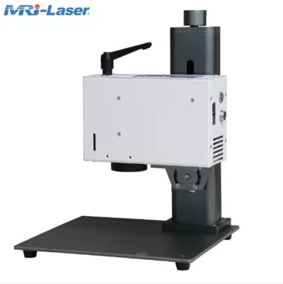 Máquina de marcação a laser azul de mesa 10W/20W, máquina de gravação de alta-precisão para metais, plásticos e vidro, gravadora a laser compacta com suporte ajustável para bricolage e fabricação industrial