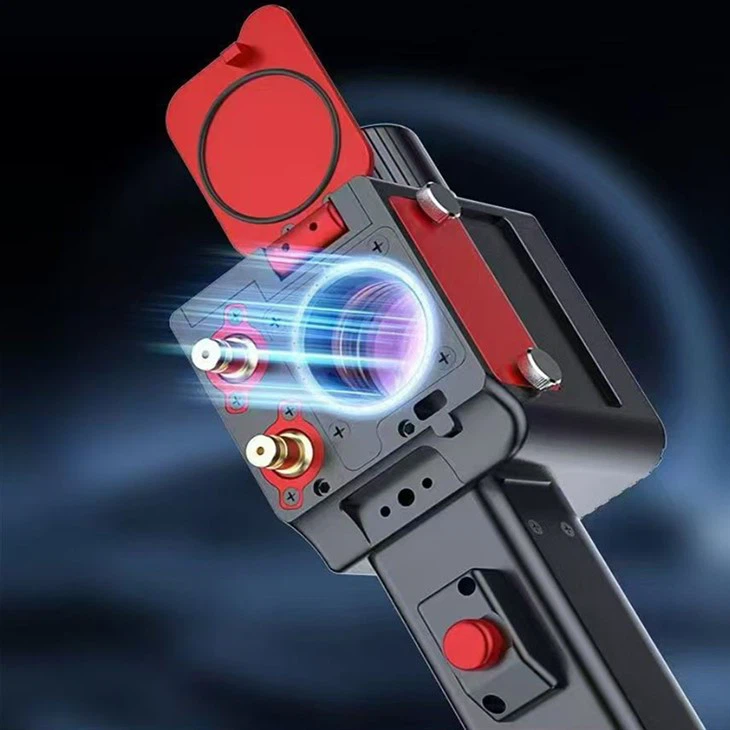 Sistema portátil de limpeza a laser de eixo duplo ZBTK para 3000 Watts