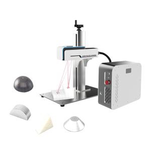 Marcador do laser da fibra de MRJ-FL-3D 20w 3D personalizado feito em China