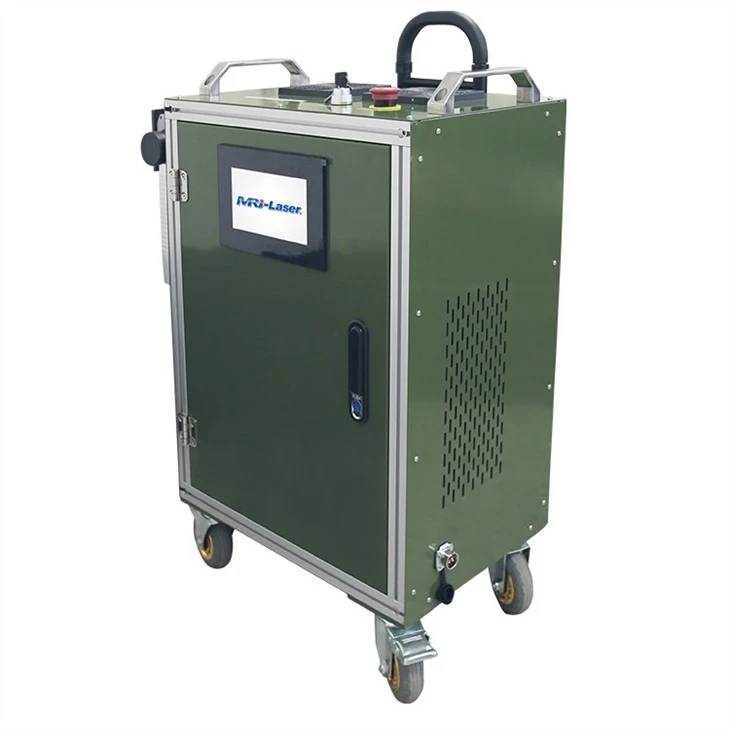 200W Pulsed Laser Cleaning Machine For Truck Restoration, Luggage-Type Laser.