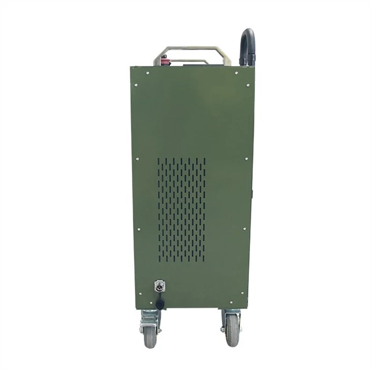 200W Pulsed Laser Cleaning Machine For Truck Restoration, Luggage-Type Laser.