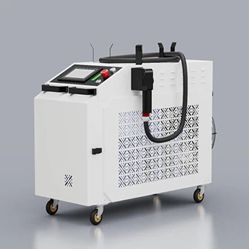 Máquina de limpeza a laser contínua 2000 W para remoção de tinta